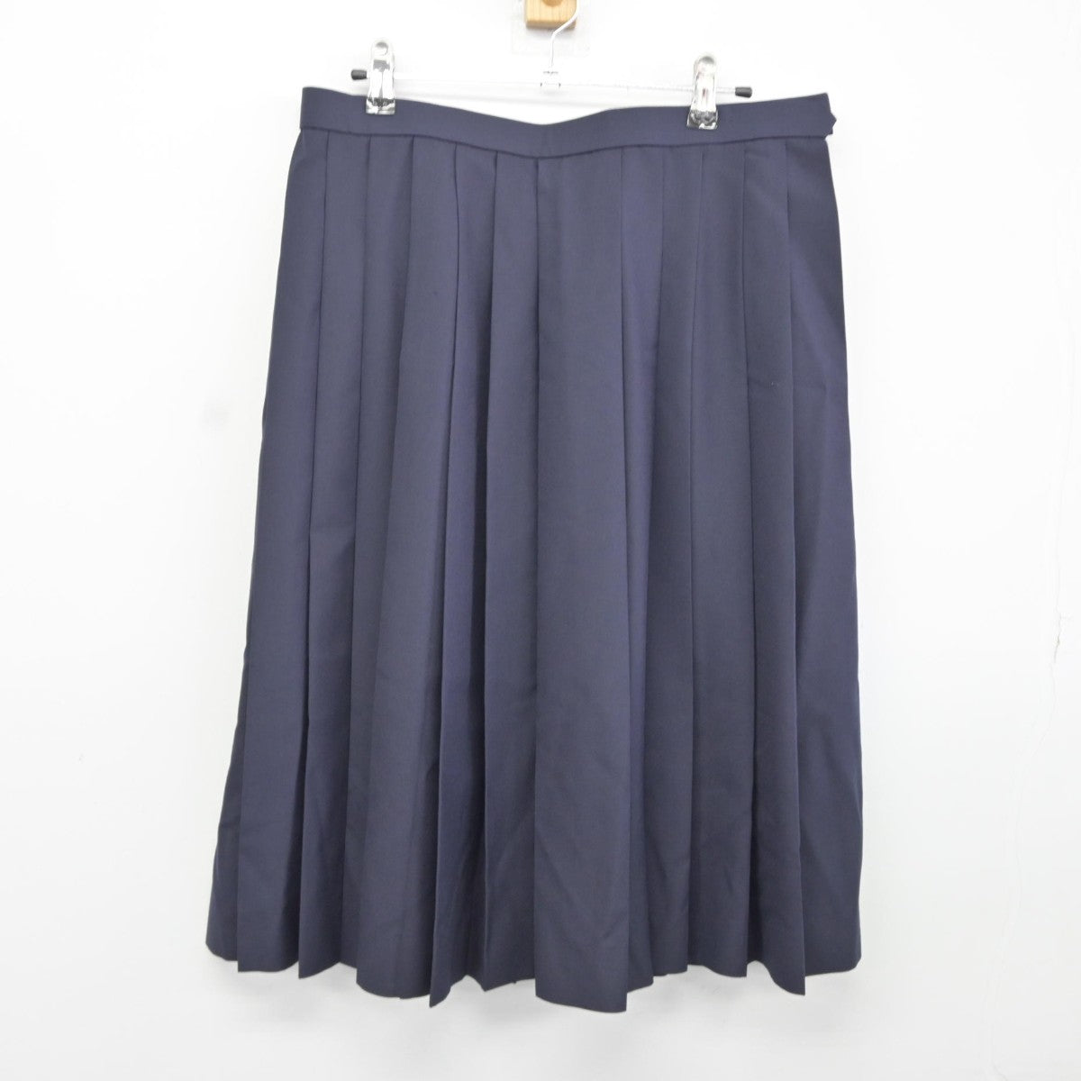 【中古】静岡県 福田中学校 女子制服 3点（セーラー服・スカート）sf036757