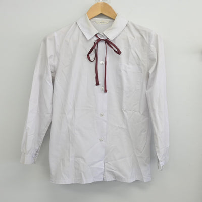 【中古】広島県 吉島中学校 女子制服 5点（ブレザー・シャツ・ジャンパースカート）sf036765