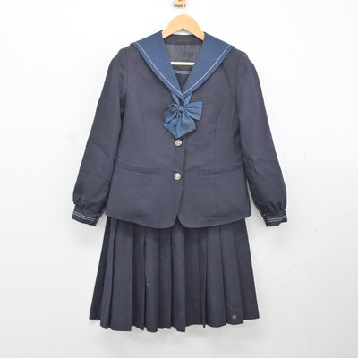 【中古】東京都 晴海総合高等学校 女子制服 3点（ブレザー・スカート）sf036773