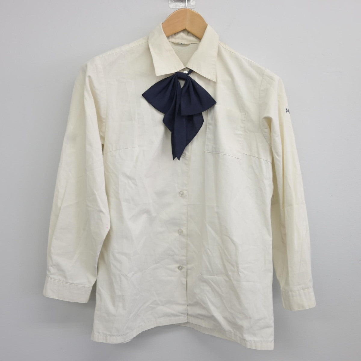 【中古】愛知県 安城学園高等学校 女子制服 3点（シャツ・スカート）sf036779