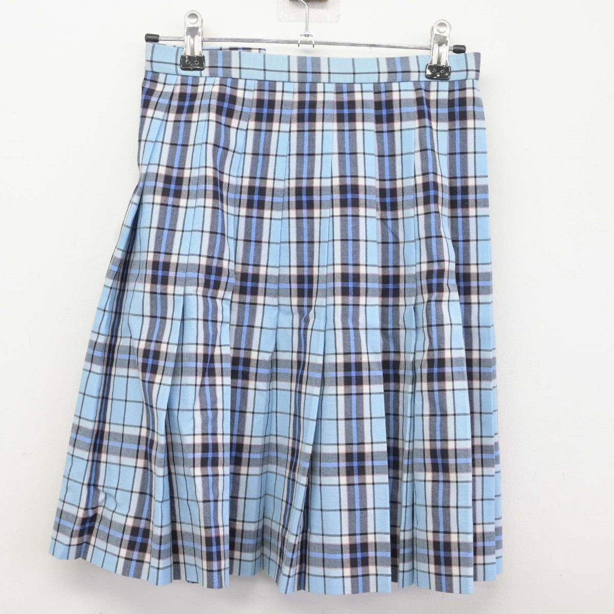 【中古】 クラーク記念国際高等学校 女子制服 4点（シャツ・スカート）sf036801