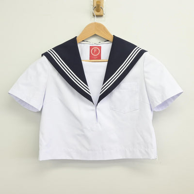 【中古】愛知県 応時中学校 女子制服 2点（セーラー服・スカート）sf036817