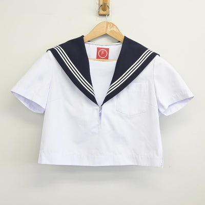 【中古】愛知県 応時中学校 女子制服 2点（セーラー服・スカート）sf036818