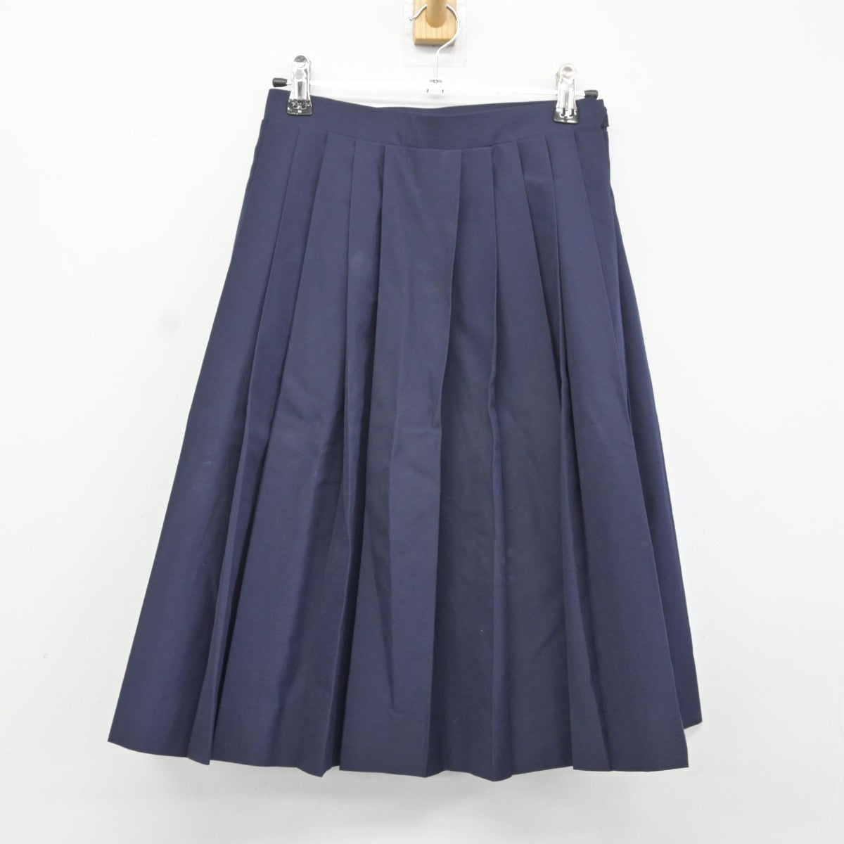 【中古】神奈川県 川中島中学校 女子制服 3点（シャツ・ベスト・スカート）sf036825