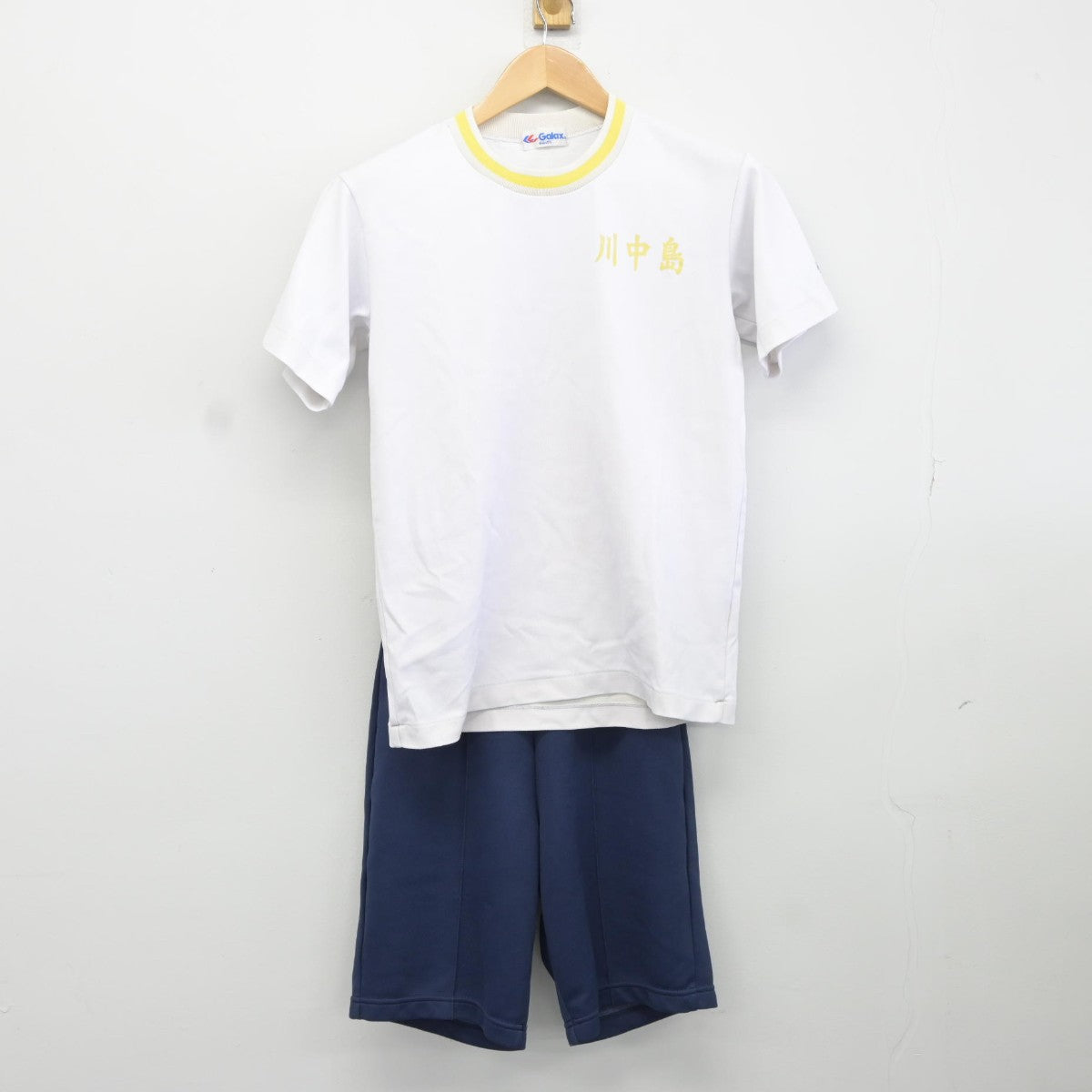 【中古】神奈川県 川中島中学校 女子制服 2点(体操服 上・体操服 下)sf036827
