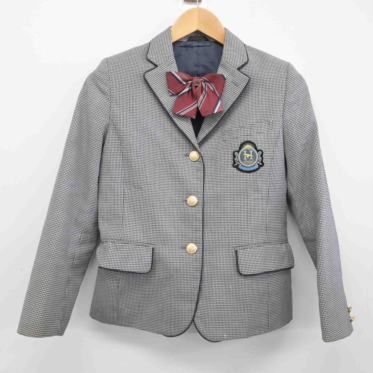 【中古】福岡県 博多学園博多高等学校 女子制服 2点（ブレザー）sf036843