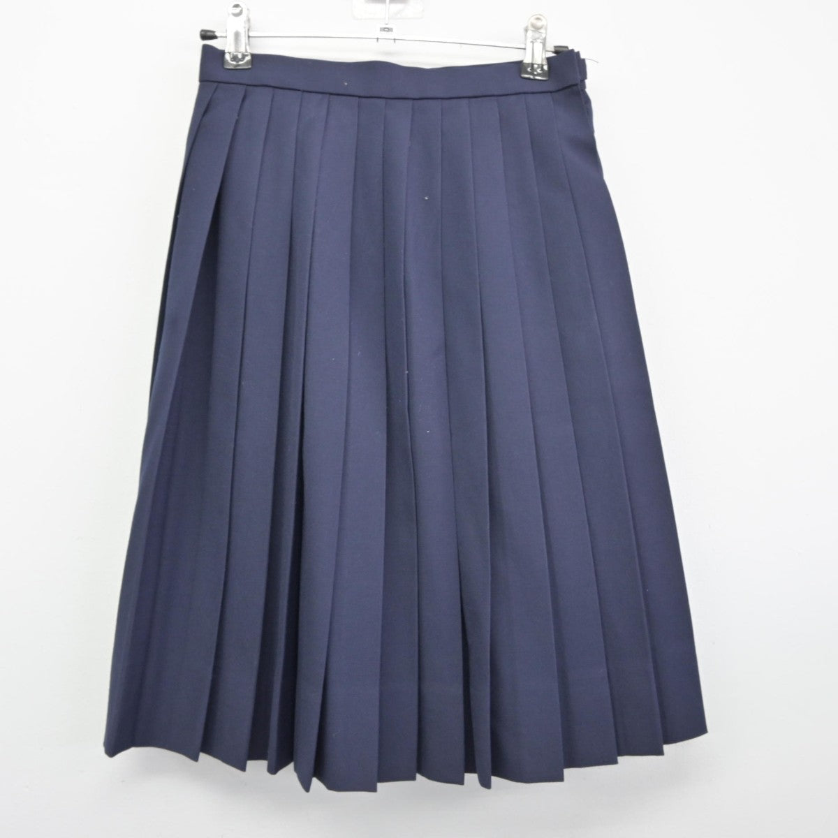 【中古】兵庫県 加西市立北条中学校 女子制服 2点（セーラー服・スカート）sf036857