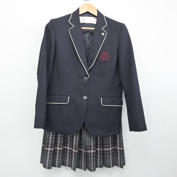 【中古】福岡県 希望が丘高等学校 女子制服 2点（ブレザー・スカート）sf036859 | 中古制服通販パレイド