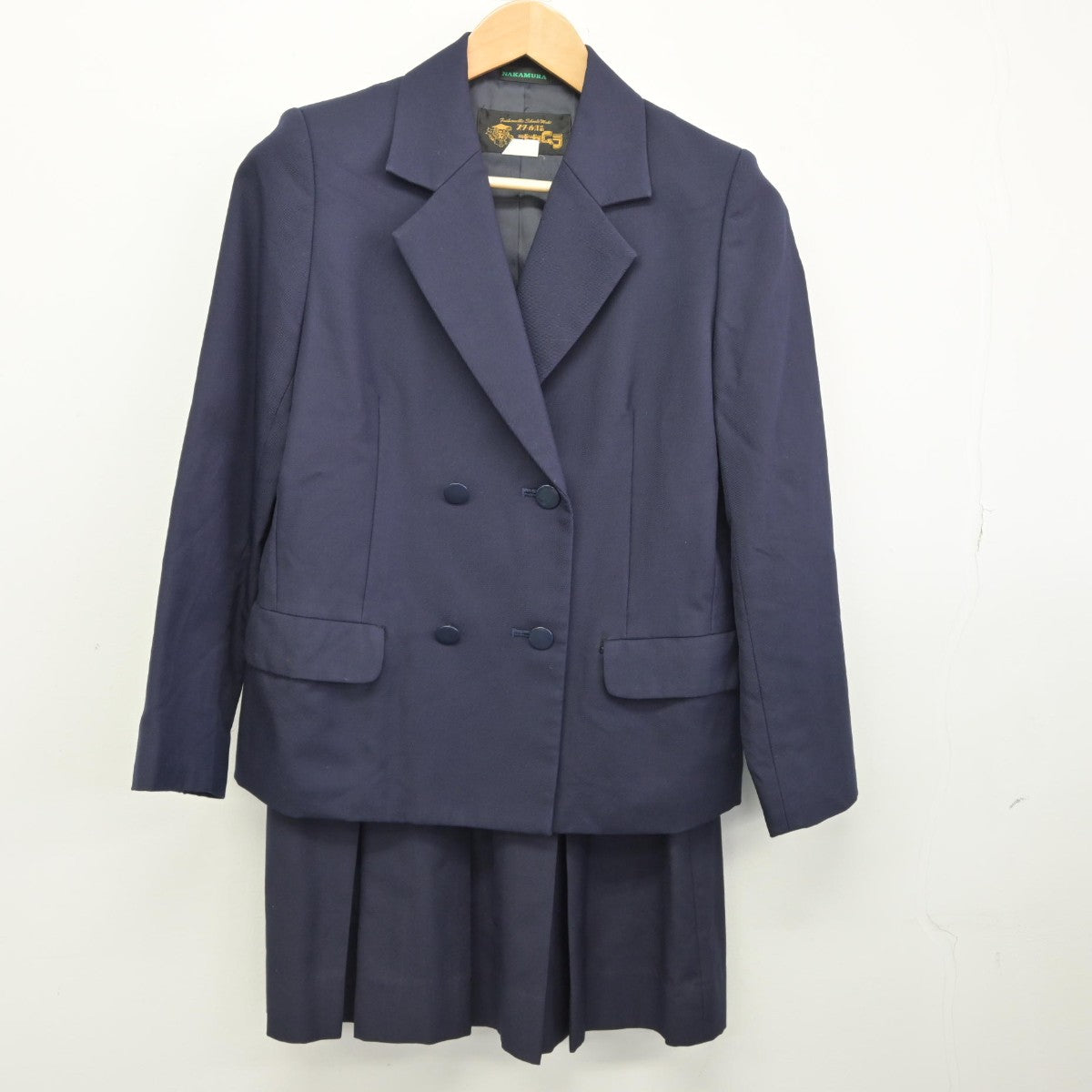 【中古】神奈川県 麻溝台高等学校 女子制服 3点（ブレザー・スカート・スカート）sf036873