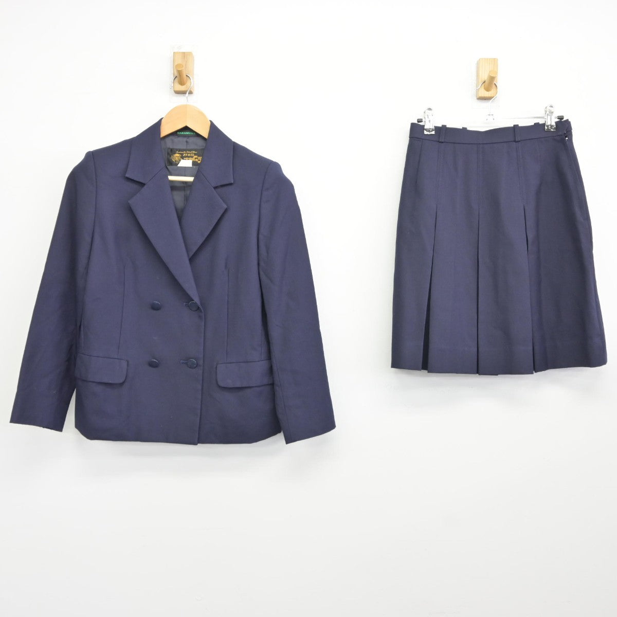 【中古】神奈川県 麻溝台高等学校 女子制服 3点（ブレザー・スカート・スカート）sf036873