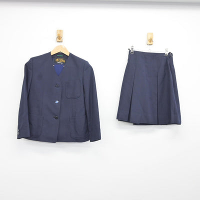 【中古】神奈川県 上溝中学 女子制服 4点（ブレザー・スカート・スカート）sf036874