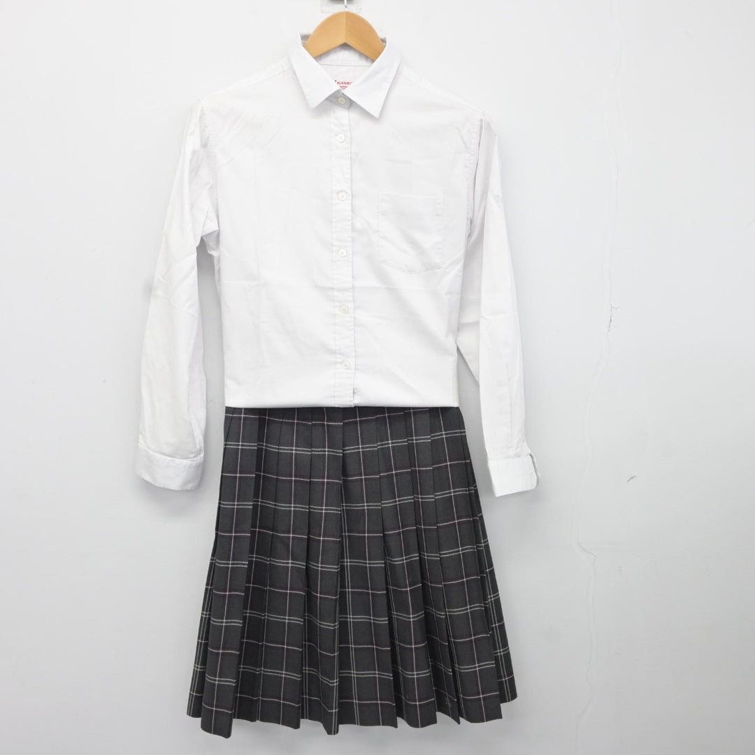 【中古】茨城県 水海道第二高等学校 女子制服 3点（ブレザー・シャツ・スカート）sf036899 | 中古制服通販パレイド