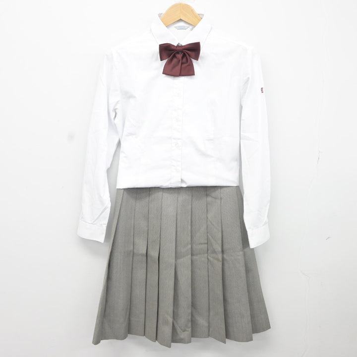 【中古】福島県 福島南高等学校 女子制服 6点（ブレザー・シャツ・スカート）sf036902 | 中古制服通販パレイド