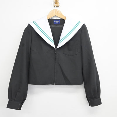 【中古】愛知県 竜神中学校 女子制服 2点（セーラー服・スカート）sf036910