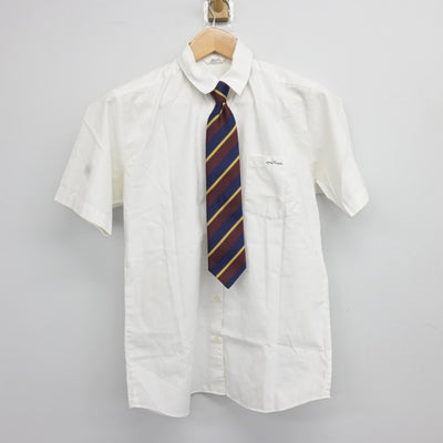 【中古】福井県 若狭高等学校 女子制服 3点（シャツ・スカート）sf036918