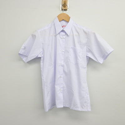 【中古】千葉県 真砂中学校 女子制服 2点（シャツ・スカート）sf036937