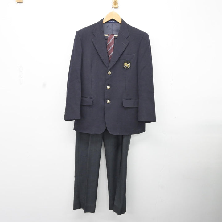 中古】千葉県 千葉経済大学附属高等学校 男子制服 3点（ブレザー・ズボン）sf036945 | 中古制服通販パレイド