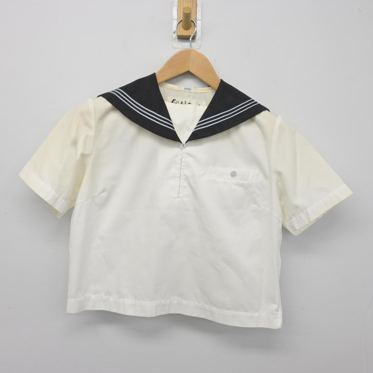 【中古】千葉県 聖徳大学附属女子中学校高等学校 女子制服 2点（セーラー服・スカート）sf036952