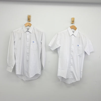 【中古】神奈川県 藤沢翔陵高等学校 男子制服 2点（シャツ）sf036961