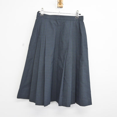 【中古】栃木県 宇都宮市立瑞穂野中学校 女子制服 2点（シャツ・スカート）sf036972