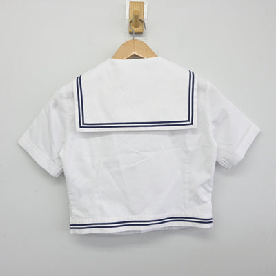 【中古】北海道 旭川藤星高等学校 女子制服 3点（セーラー服・ニット）sf036978