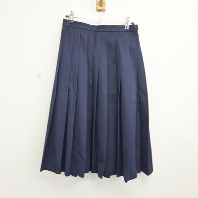 【中古】宮崎県 都城市立祝吉中学校 女子制服 2点（セーラー服・スカート）sf036979