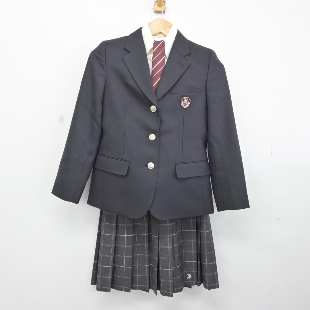 【中古】大阪府 久米田高等学校 女子制服 4点（ブレザー・シャツ・スカート）sf036989 | 中古制服通販パレイド