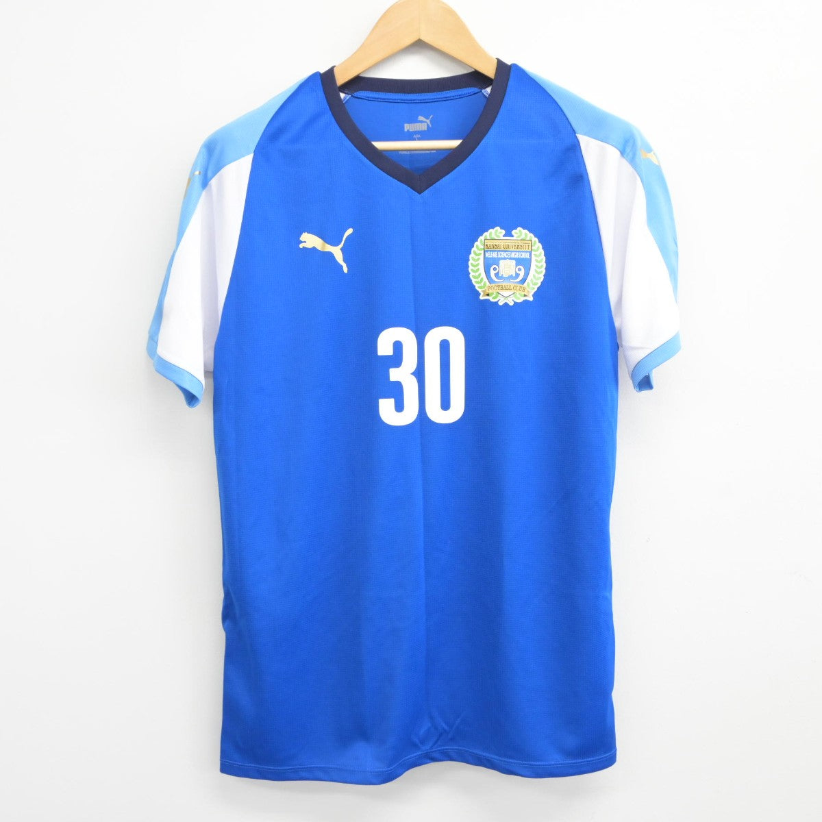 【中古】大阪府 関西福祉科学大学高等学校/サッカー部ユニフォーム 男子制服 2点（部活ユニフォーム 上・部活ユニフォーム 上）sf037015