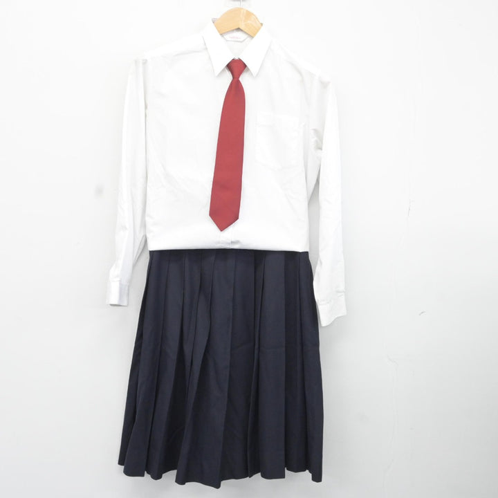 【中古】熊本県 熊本西高等学校 女子制服 5点（ブレザー・シャツ・ベスト・スカート）sf037030 | 中古制服通販パレイド