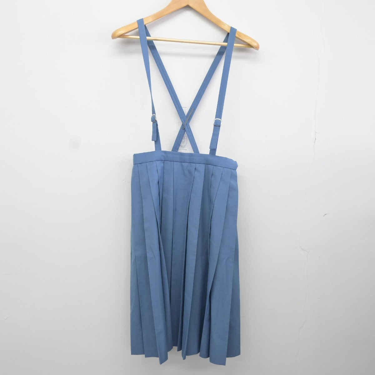 【中古】熊本県 託麻中学校 女子制服 3点（セーラー服・スカート）sf037042