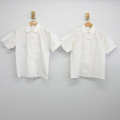 【中古】千葉県 東邦大学付属東邦中学校 女子制服 2点（シャツ・シャツ）sf037044