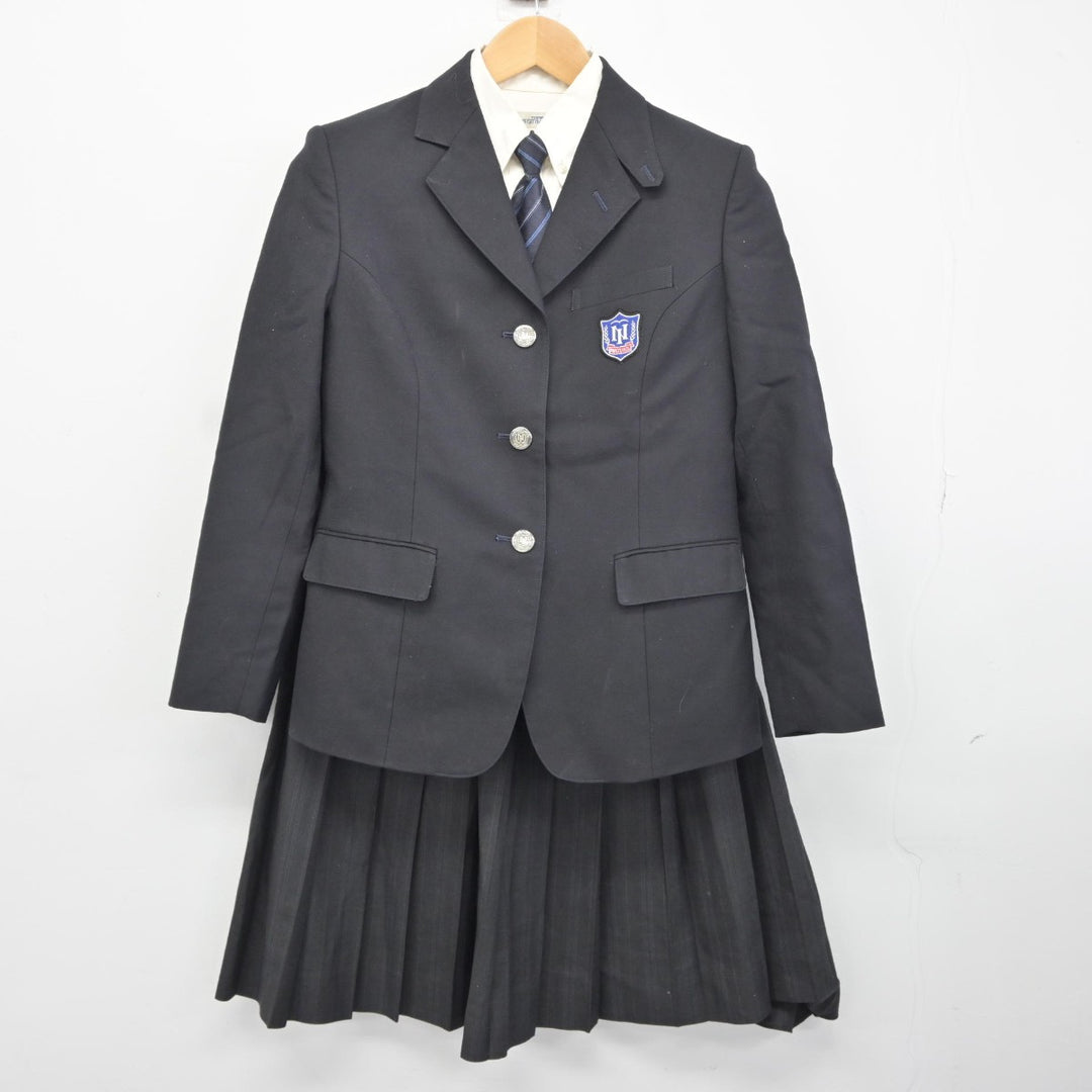 【中古】兵庫県 西宮今津高等学校 女子制服 4点（ブレザー・シャツ・スカート）sf037067 | 中古制服通販パレイド