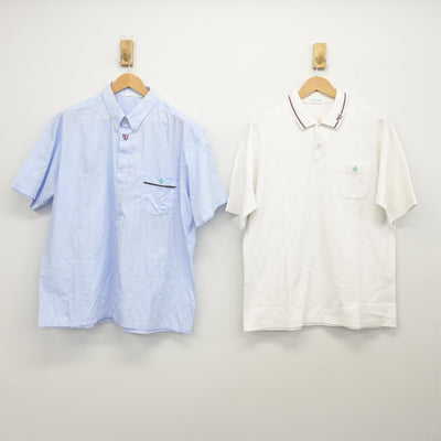 【中古】岐阜県 大垣日本大学高等学校 男子制服 3点（シャツ・ズボン）sf037082