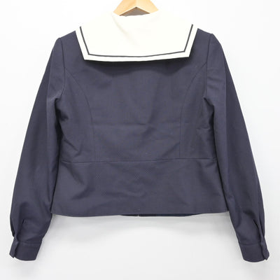 【中古】岐阜県 大垣商業高等学校 女子制服 2点（セーラー服・スカート）sf037084