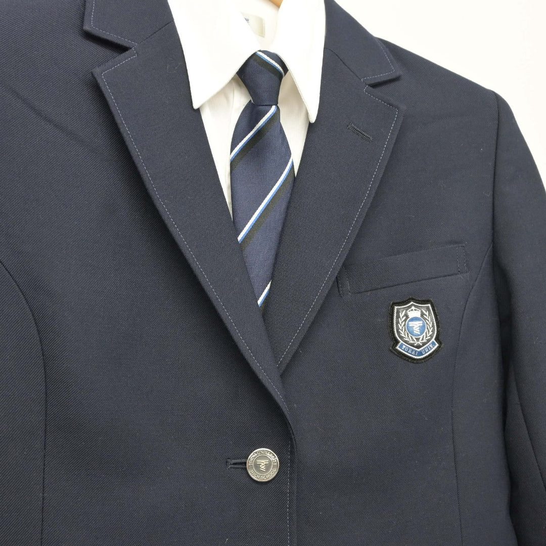 中古】北海道 東海大学付属札幌高等学校 女子制服 4点（ブレザー・シャツ・ズボン）sf037111 | 中古制服通販パレイド