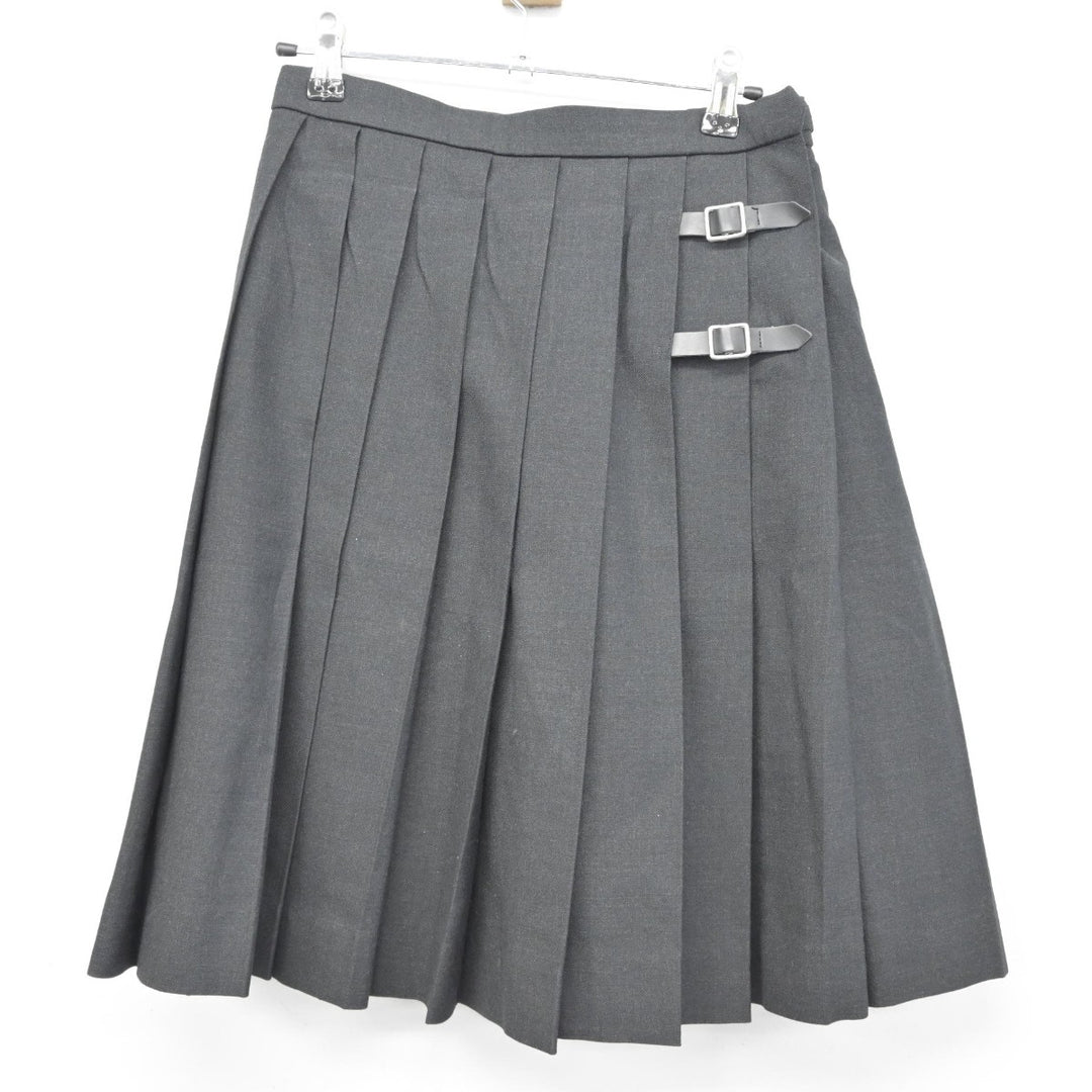 【中古】北海道 札幌白陵高等学校 女子制服 3点（ブレザー・スカート）sf037121