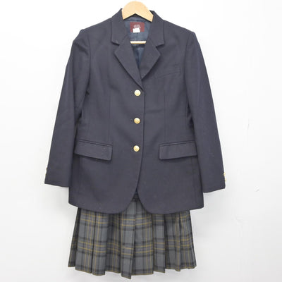 【中古】東京都 杉並総合高等学校 女子制服 3点（ブレザー・スカート）sf037143