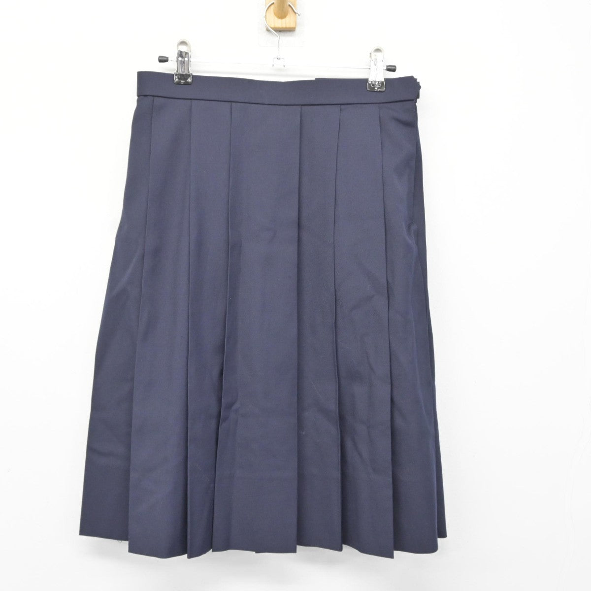 【中古】山梨県 富士川町立増穂中学校 女子制服 2点（シャツ・スカート）sf037149