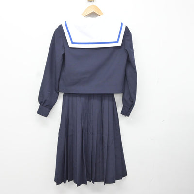 【中古】愛知県 刈谷南中学校 女子制服 4点（セーラー服・スカート）sf037150