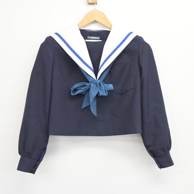 【中古】愛知県 刈谷南中学校 女子制服 4点（セーラー服・スカート）sf037150