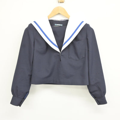 【中古】愛知県 刈谷南中学校 女子制服 3点（セーラー服・スカート）sf037151