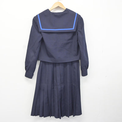 【中古】愛知県 刈谷南中学校 女子制服 3点（セーラー服・スカート）sf037152