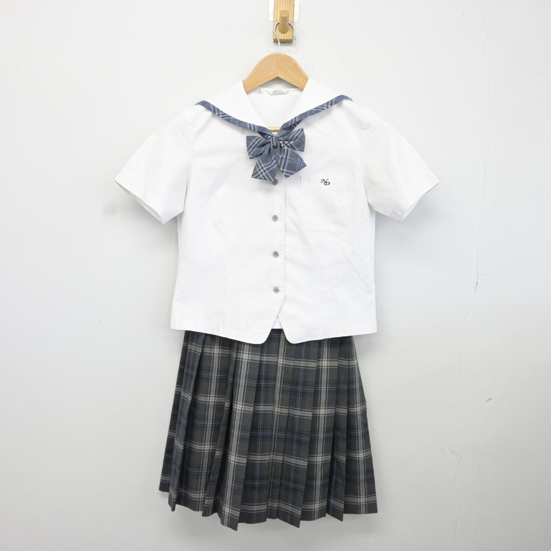 中古】新潟県 新潟第一高等学校 女子制服 3点（シャツ・スカート）sf037167 | 中古制服通販パレイド