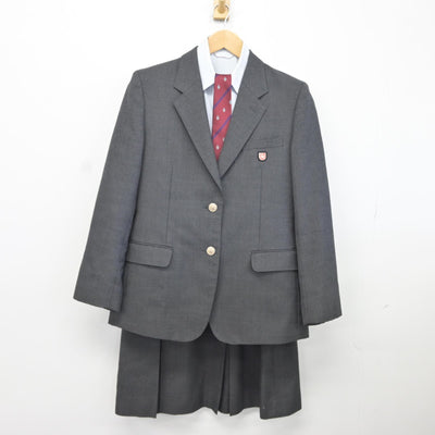 【中古】兵庫県 神戸北高等学校 女子制服 5点（ブレザー・シャツ・スカート）sf037170