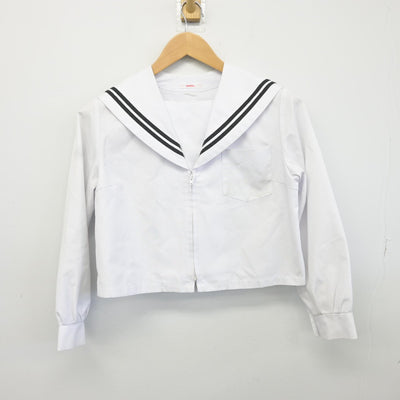 【中古】愛知県 大府南中学校 女子制服 2点（セーラー服・スカート）sf037181