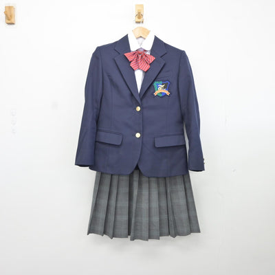 【中古】兵庫県 宝塚市立宝塚中学校 女子制服 4点（ブレザー・シャツ・スカート）sf037194