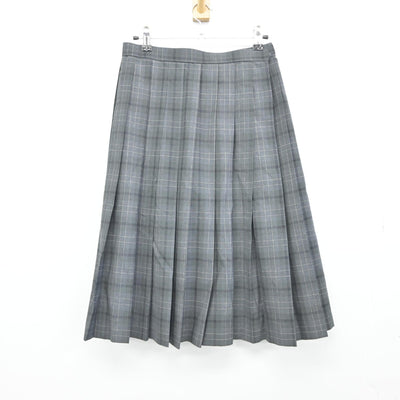 【中古】福岡県 門司学園中学校高等学校 女子制服 3点（シャツ・スカート）sf037203