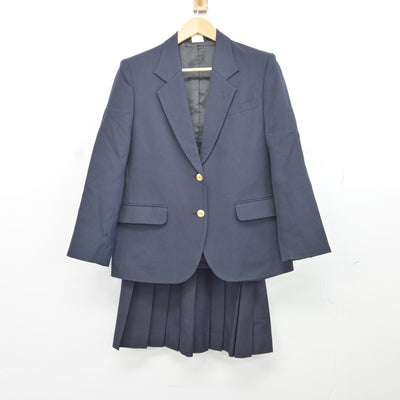 【中古】埼玉県 大宮南高等学校 女子制服 2点（ブレザー・スカート）sf037215