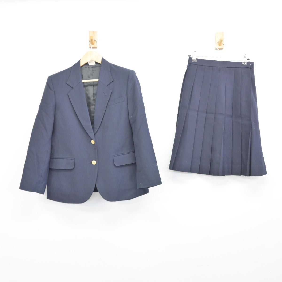 【中古】埼玉県 大宮南高等学校 女子制服 2点（ブレザー・スカート）sf037215