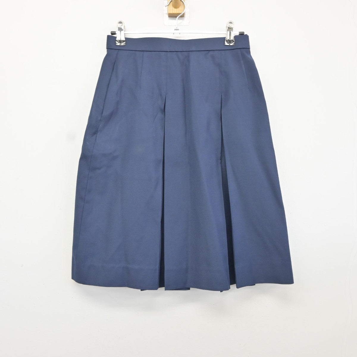 【中古】神奈川県 横浜市立田奈中学校 女子制服 2点（ベスト・スカート）sf037226